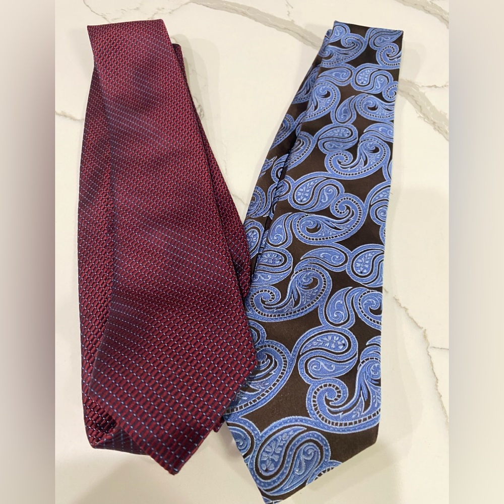 Ties 2 men tie Nautical and Michael kors